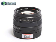 Load image into Gallery viewer, Contax G Planar 45mm F/2 T* Lens Black for G2
