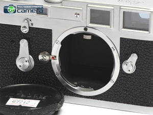 Leica M3 Film Rangefinder Camera Silver Single Stroke *MINT-*
