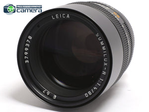 Leica Summilux-R 80mm F/1.4 E67 ROM Lens *MINT- in Box*