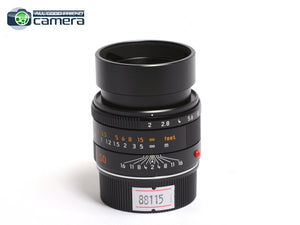 Leica APO-Summicron-M 50mm F/2 ASPH. Lens Black 11141 *MINT- in Box*