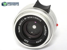 Load image into Gallery viewer, Leica Summicron-M 35mm F/2 ASPH. Lens Silver 11674 *MINT-*