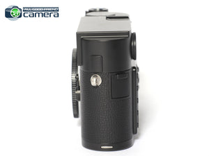 Leica M Monochrom CCD Camera Black 10760 New Sensor Shutter 1916 *MINT-*