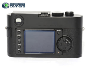 Leica M Monochrom CCD Camera Black 10760 New Sensor Shutter 1916 *MINT-*