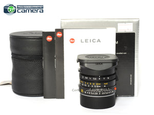 Leica Summicron-M 35mm F/2 ASPH. Ver.1 Lens Black 11879 *MINT- in Box*