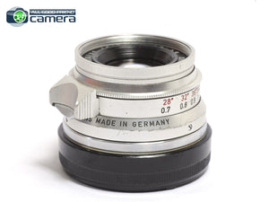 Leica Summicron M 35mm F/2 Lens 1st Ver. 8 Elements Germany