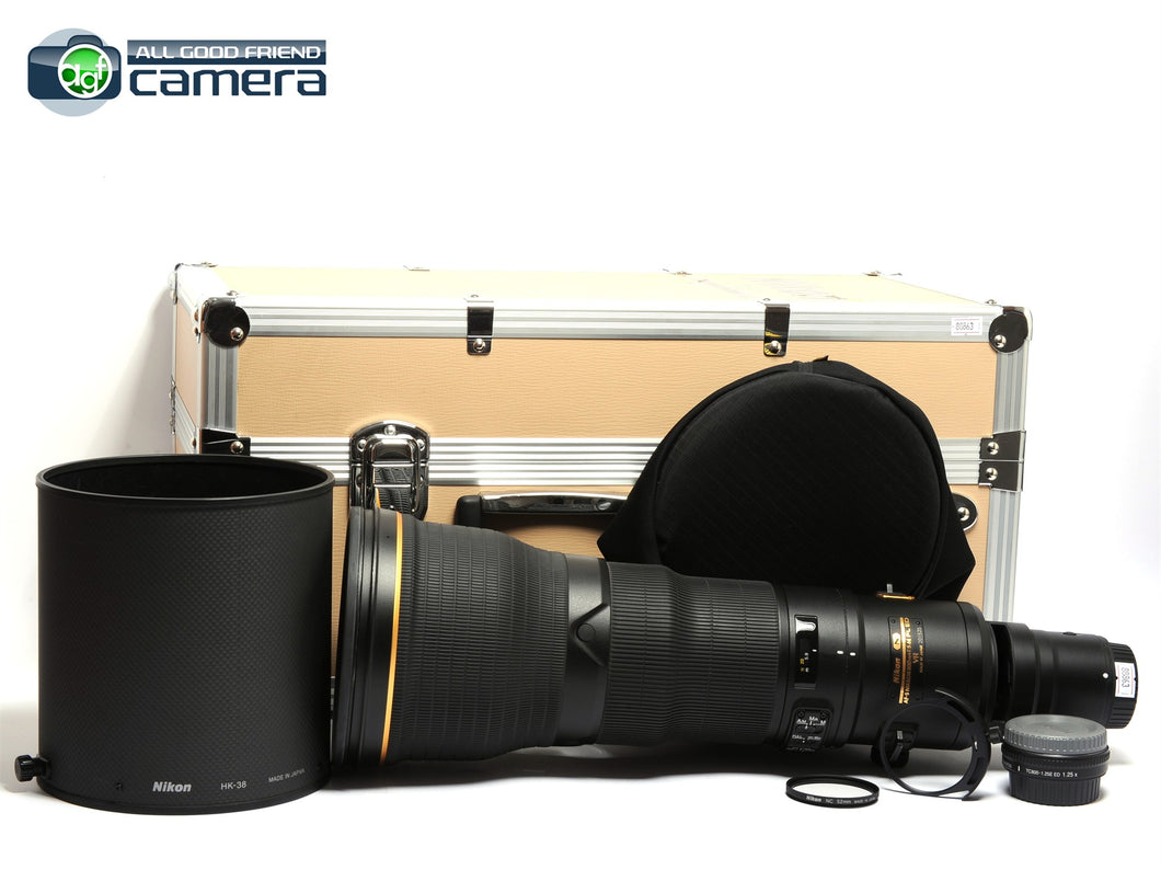 Nikon Nikkor AF-S 800mm F/5.6 E FL ED VR Lens w/1.25X Converter *EX+*