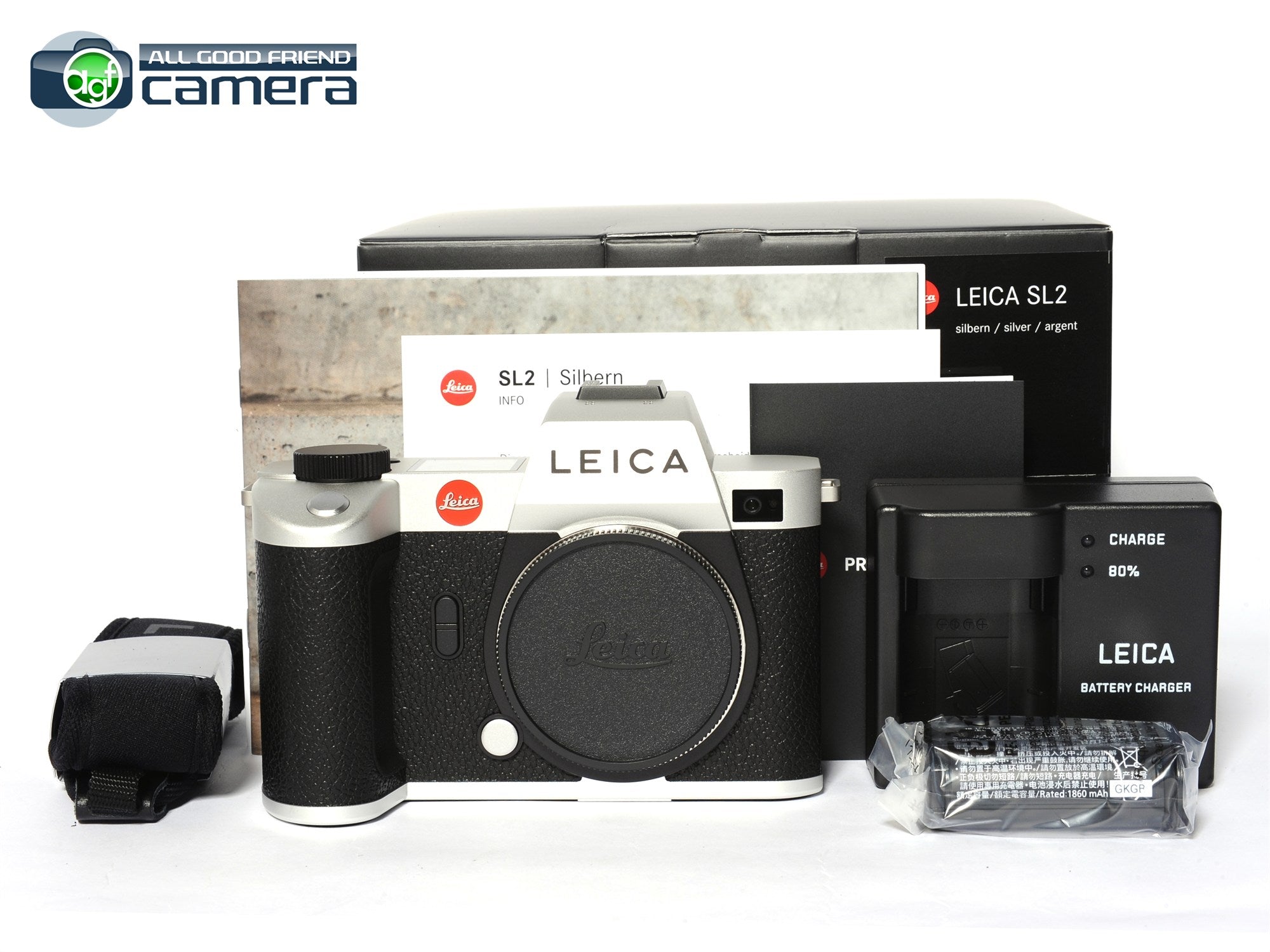 Leica SL2 Mirrorless Digital Camera Silver Limited Edition 10896