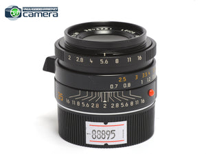 Leica Summicron-M 35mm F/2 ASPH. Ver.1 Lens Black 11879 *EX*