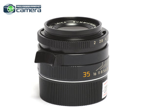 Leica Summicron-M 35mm F/2 ASPH. Ver.1 Lens Black 11879 *EX*