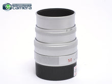 Load image into Gallery viewer, Leica Summicron-M 50mm F/2 Lens Silver 11816 *MINT-*