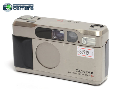 Contax T2 Film P&S Camera Titanium Silver
