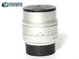 Leica Summilux-M 50mm F/1.4 ASPH. Lens Silver 2023 Version 11729 *Unused*