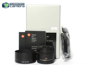 Leica Summicron-T 23mm F/2 ASPH. Lens Black 11081 TL CL SL2