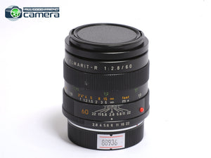 Leica Leitz Macro-Elmarit-R 60mm F/2.8 E55 Lens 3CAM