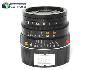 Leica Summarit-M 35mm F/2.5 E39 Lens 6Bit Black 11643 *MINT- in Box*