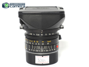 Leica Elmarit-M 28mm F/2.8 E46 Lens Ver.4 Pre-ASPH. Black