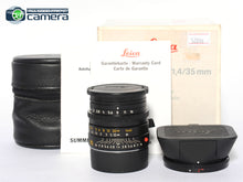 Load image into Gallery viewer, Leica Summilux-M 35mm F/1.4 ASPH. Lens Black 11874