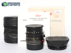 Leica Summilux-M 35mm F/1.4 ASPH. Lens Black 11874