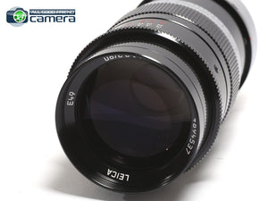 Leica Thambar-M 90mm F/2.2 Lens Black Paint 11697 *MINT*