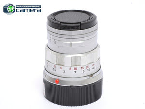 Leica Summicron M 50mm F/2 Lens Rigid Ver.2 Silver/Chrome