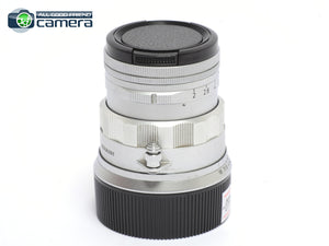 Leica Summicron M 50mm F/2 Lens Rigid Ver.2 Silver/Chrome