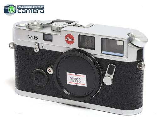 Leica M6 Classic Film Rangefinder Camera Silver 0.72 Viewfinder