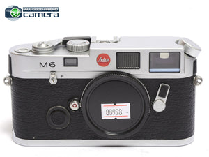 Leica M6 TTL Rangefinder Camera 0.85 Viewfinder Black *EX+*
