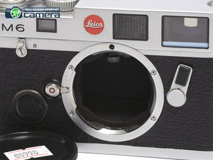 Leica M6 Classic Film Rangefinder Camera Silver 0.72 Viewfinder