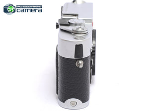 Leica M6 Classic 0.72 Film Rangefinder Camera Silver Leitz Logo Edition *MINT-*