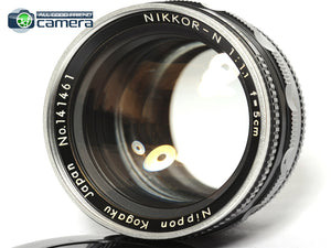 Nikon Nippon Kogaku Nikkor-N 5cm 50mm F/1.1 Lens S-Mount *EX+*