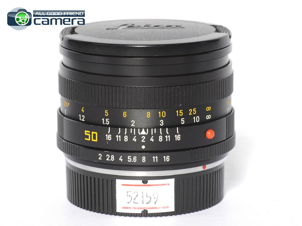 Leica Summicron-R 50mm F/2 E55 Lens Ver.2 R-Only Canada
