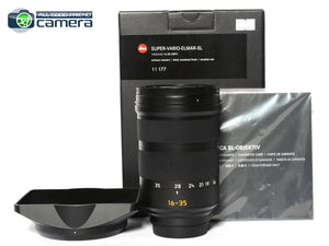 Leica Super-Vario-Elmar-SL 16-35mm F/3.5-4.5 ASPH. Lens 11177 *MINT- in Box*