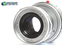 Load image into Gallery viewer, Leica Ernst Leitz Wetzlar Elmar 50mm 5cm F/2.8 Collapsible Lens