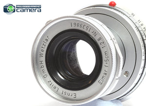 Leica Ernst Leitz Wetzlar Elmar 50mm 5cm F/2.8 Collapsible Lens