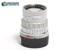 Load image into Gallery viewer, Leica Leitz Summicron M 5cm 50mm F/2 E39 Lens Silver Rigid Early Ver.