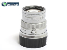 Load image into Gallery viewer, Leica Leitz Summicron M 5cm 50mm F/2 E39 Lens Silver Rigid Early Ver.