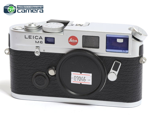 Leica M6 TTL Film Rangefinder Camera Silver 0.72 Viewfinder *MINT-*