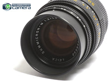 Load image into Gallery viewer, Leica Summicron-M 50mm F/2 Lens Black 11826