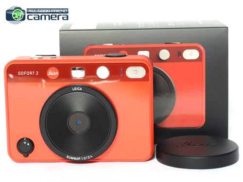 Leica SOFORT 2 Instant Camera Red 19189 *BRAND NEW*