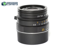 Load image into Gallery viewer, Leica Summarit-M 35mm F/2.5 E39 Lens Black 6Bit 11643 *MINT in Box*