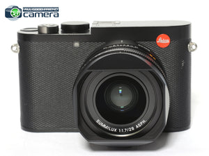 Leica Q3 Digital Camera Black 19080 w/Summilux 28mm F/1.7 Lens *EX+ in Box*