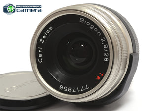 Contax G Biogon 28mm F/2.8 T* Lens G1 G2 *EX+*