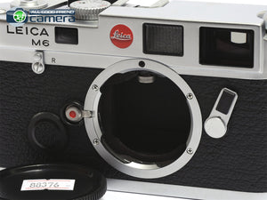 Leica M6 Classic Rangefinder Camera Silver 0.72 Viewfinder *MINT*