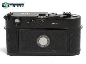 Leica M4-2 Film Rangefinder Camera Black Canada *EX+ in Box*