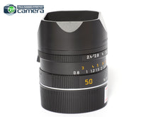 Load image into Gallery viewer, Leica Summarit-M 50mm F/2.4 ASPH. E46 Lens Black 11680 *EX*