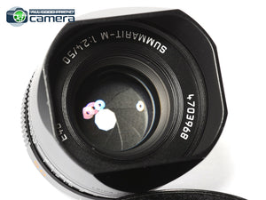 Leica Summarit-M 50mm F/2.4 ASPH. E46 Lens Black 11680 *EX*