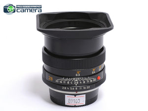 Leica Elmarit-R 28mm F/2.8 E55 Lens Ver.2 Converted to Nikon F Mount *MINT-*