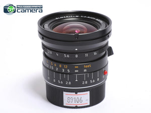 Leica Elmarit-M 21mm F/2.8 ASPH. 6Bit E55 Lens Black Late *MINT- in Box*