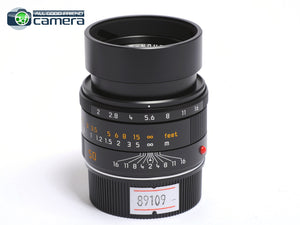 Leica APO-Summicron-M 50mm F/2 ASPH. Lens Black 11141 *MINT in Box*