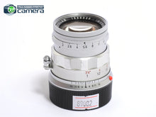 Load image into Gallery viewer, Leica Summicron M 50mm F/2 E39 Lens Rigid Late Ver. Silver/Chrome